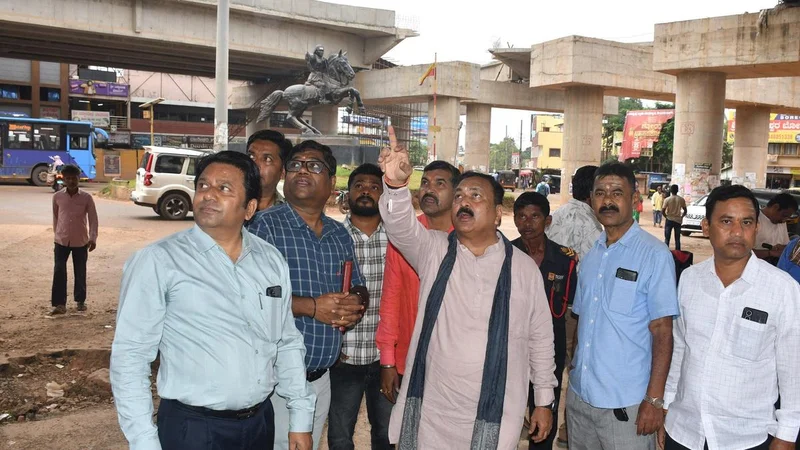 Tenginakai, MLA, pulls up officials over poor execution of road work