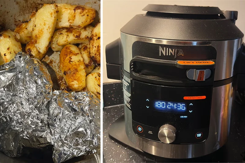 I cooked an entire roast dinner in my air fryer – here’s my step-by-step guide