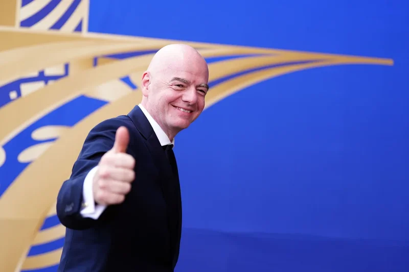 Gianni Infantino’s ‘jealous’ critics need to ‘get their head examined’, claims Donald Trump ally
