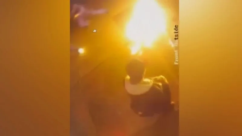 Man accused of setting VPD officer on fire pleads guilty