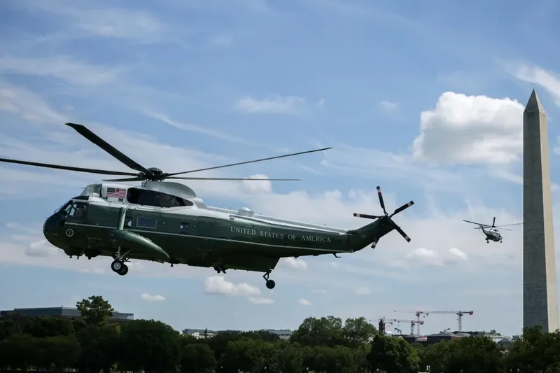 FAA Probing Safety Incident In D.C. Involving President’s Marine One Helicopter