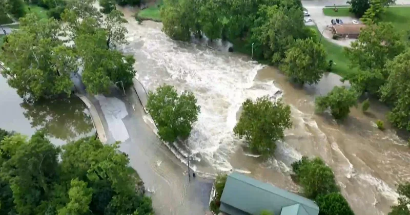 Indiana river breaks 1913 flooding record as governor declares state of emergency