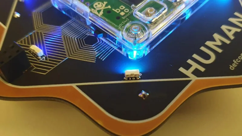 Defcon's new badge is a security key you can see inside