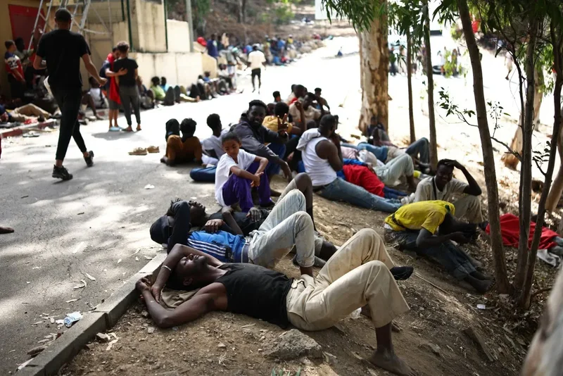 Migrant children sleeping rough in Spain's Ceuta at risk of abuse