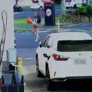 Epsom attacks: CCTV shows vehicle smashing into car at petrol station