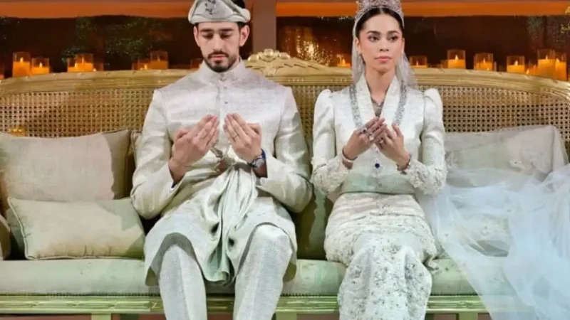 Malaysia’s Princess Ilyana marries British GT racer Chris Froggatt