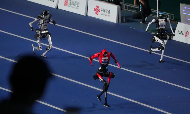 At Olympics-like event, Chinese robots smash athletic records set by humans — including Usain Bolt’s 100-meter sprint time