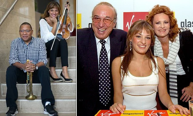 Violin star Nicola Benedetti reveals Italian father's fear over her 25-year age gap with trumpeter husband