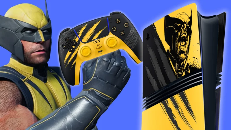 Marvel’s Wolverine Limited-Edition PS5, DualSense Controller, and Console Covers Are Up for Preorder