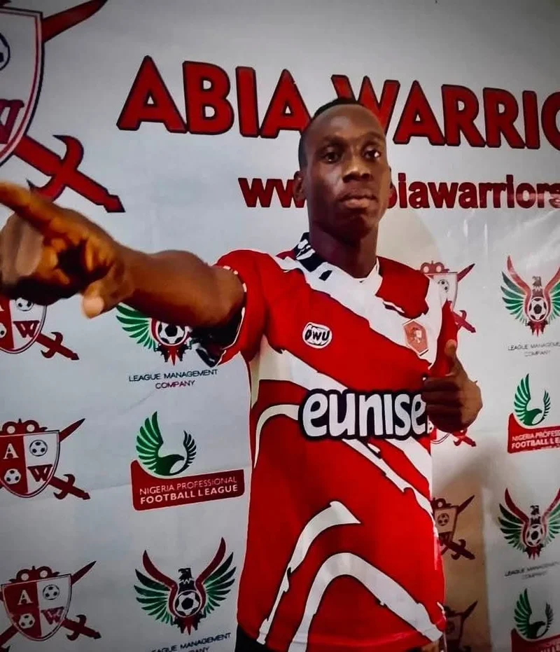 NPFL: Godspower joins Abia Warriors from Sokoto United