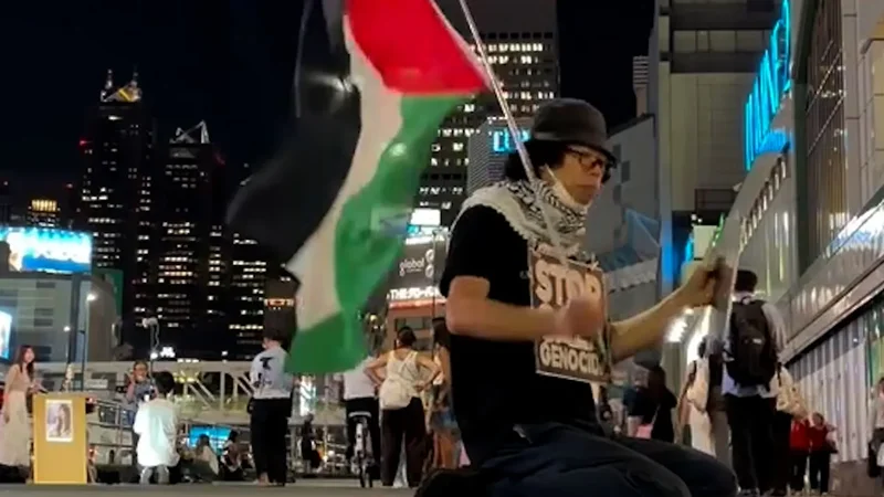 Japanese activist keeps protesting against Israel’s genocide in Gaza