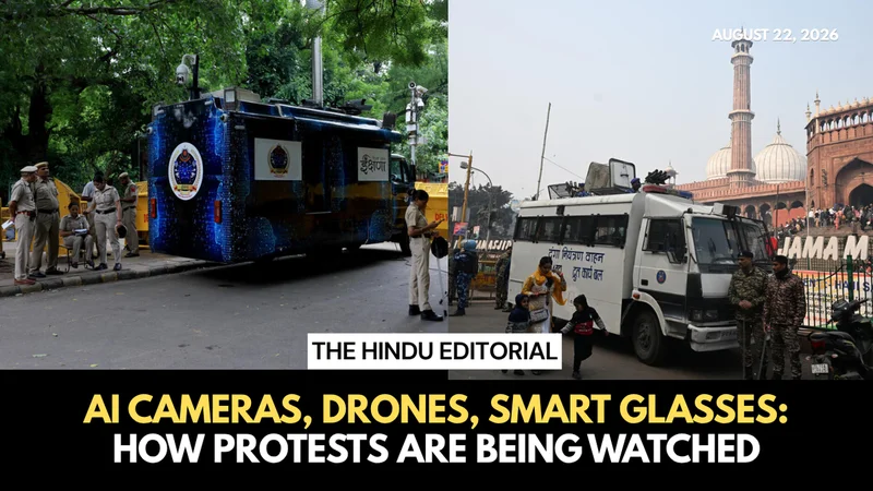 Saving faces: On protests, biometric surveillance | The Hindu Editorial