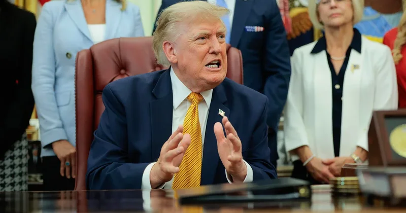 Watch: Trump takes questions on Iran war, Reflecting Pool, immigration, more