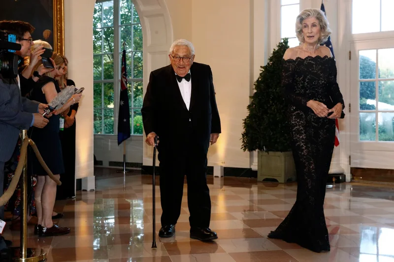 Philanthropist Nancy Kissinger, wife of former Secretary of State Henry Kissinger, dies at 92