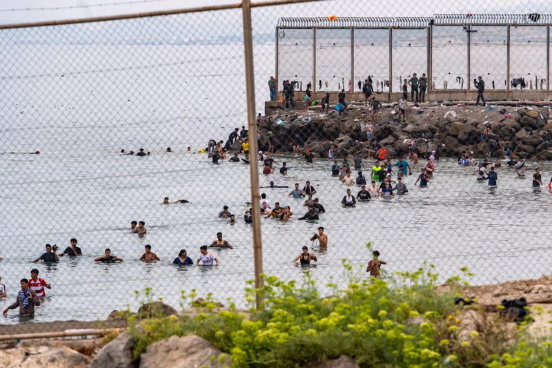A ‘harsh’ first ruling in Morocco after Ceuta surge with 7 taxi drivers jailed, union says