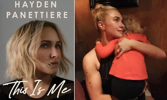 The trials of fame that Hayden Panettiere laid bare in her memoir: Heartbreaking decision to give up custody of her daughter and how she was put in bed with 'famous British singer songwriter' when she was 19