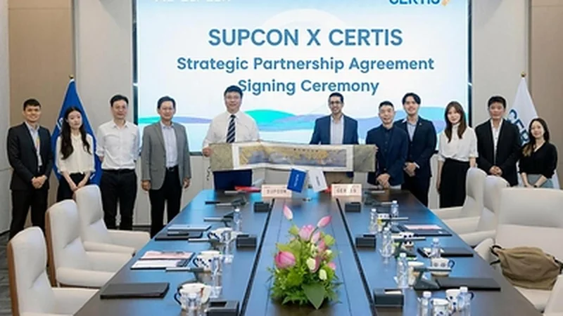 SUPCON and Certis Sign Strategic Cooperation Agreement to Advance Robotics in Security Operations