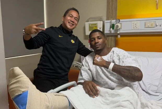 PBA: DeQuan Jones in 'high spirits' after successful leg surgery
