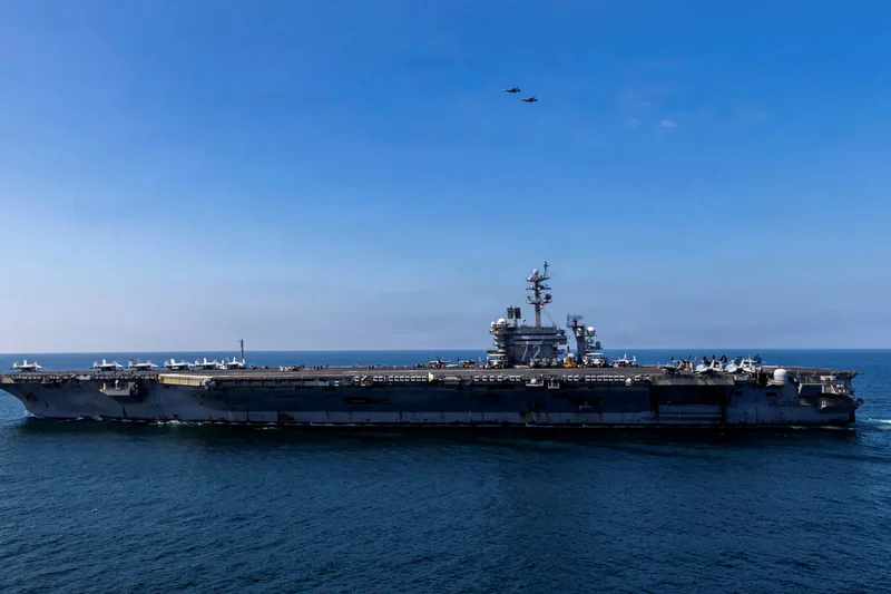 Replacement aircraft carrier heading to Middle East after complaints of conditions on USS Lincoln