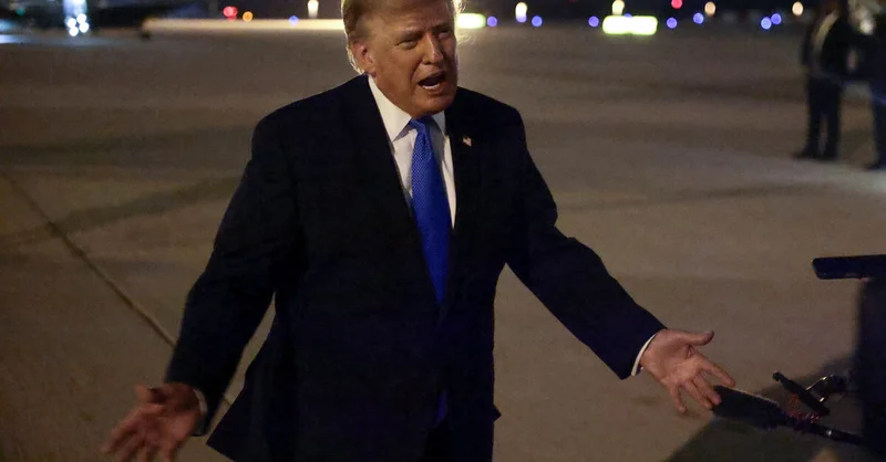 Trump reiterates his positive portrayal of Iran talks