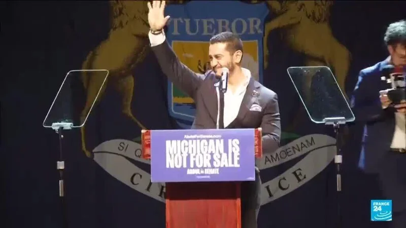 US: Progressive El-Sayed slightly ahead in high-stakes Michigan Democrats primary