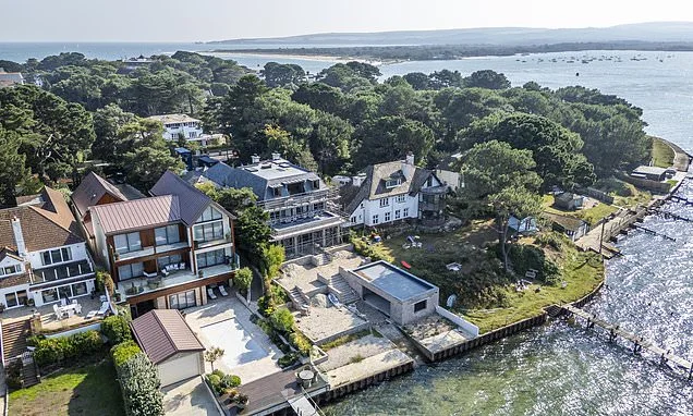 New Sandbanks neighbours of Harry and Sandra Redknapp plan to demolish £6m 115-year-old harbourside house they've just bought and replace it with five-bed mansion with swimming pool