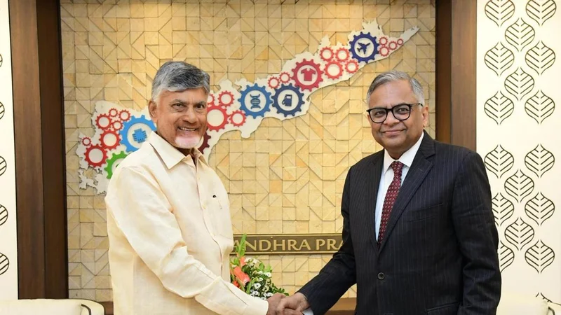 Tata Sons chairman Chandrasekaran to co-chair A.P. govt.’s task force for economic development