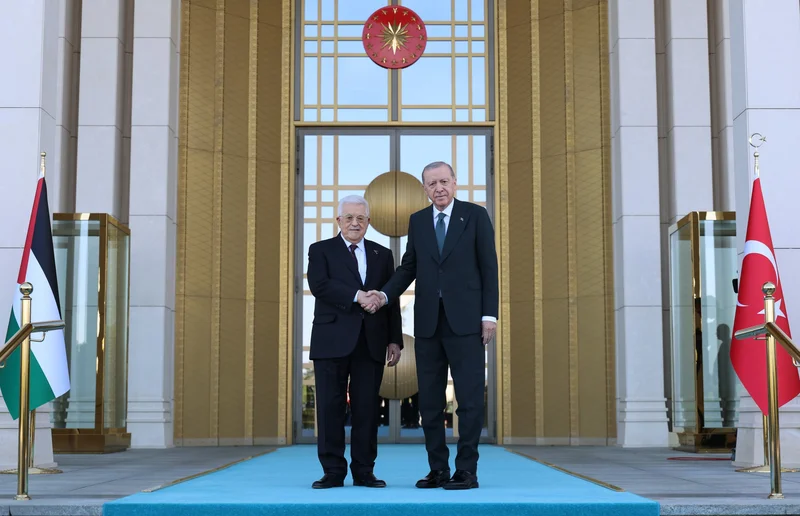 Abbas meets Erdoğan as tensions stoked by Israel threaten Palestine