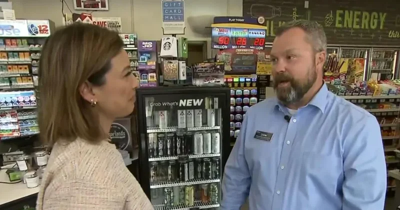 Lottery frenzy hits Illinois town where winning billion-dollar Powerball ticket was sold