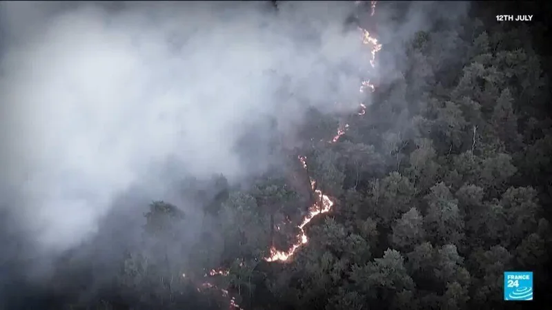 France's Fontainebleau forest reopens one month after wilfire