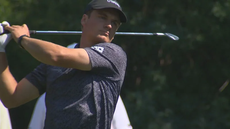 Winnipeg’s Braxton Kuntz drops back in 2nd round of Manitoba Open