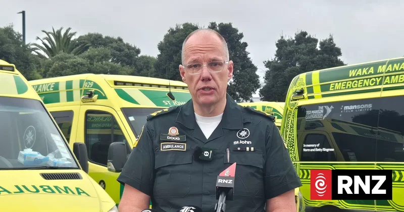 Hato Hone St John braces for another call spike after record-breaking ambulance demand