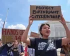ACLU asks judge to block new Trump order restricting birthright citizenship