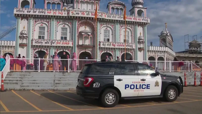 2 men stabbed during prayers at Sikh temple in north Edmonton