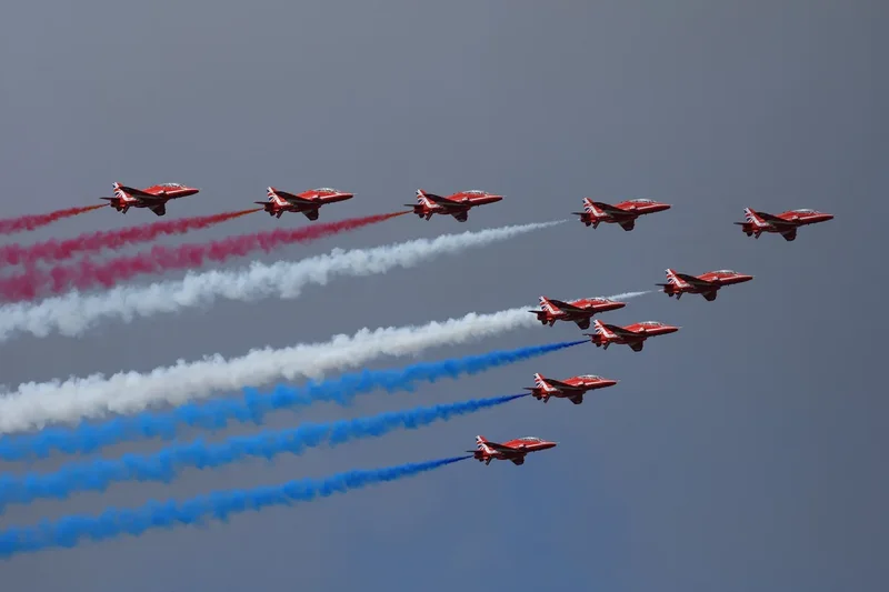 Stranded Red Arrows forced to pull out of string of UK air shows