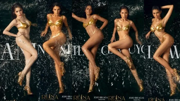 Reina Filipinas candidates get 'splashy' in swimsuit portraits