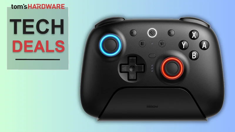 This $57.99 8BitDo Ultimate 2 wireless controller is a brilliantly customizable option for PC gamers — fully customizable gamepad with Nintendo Switch compatibility includes dual triggers, TMR joysticks, and adjustable RGB lighting