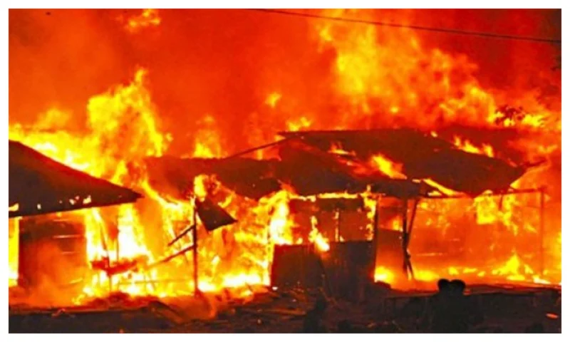 Fire breaks out at filling station in Abuja