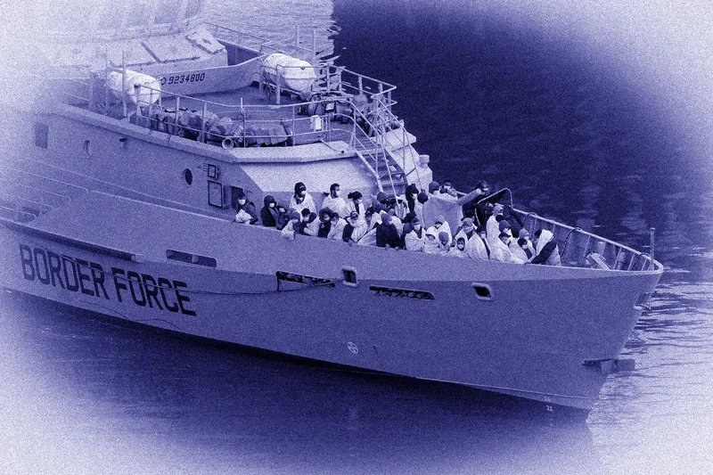 Can the Royal Navy legally stop the boats?