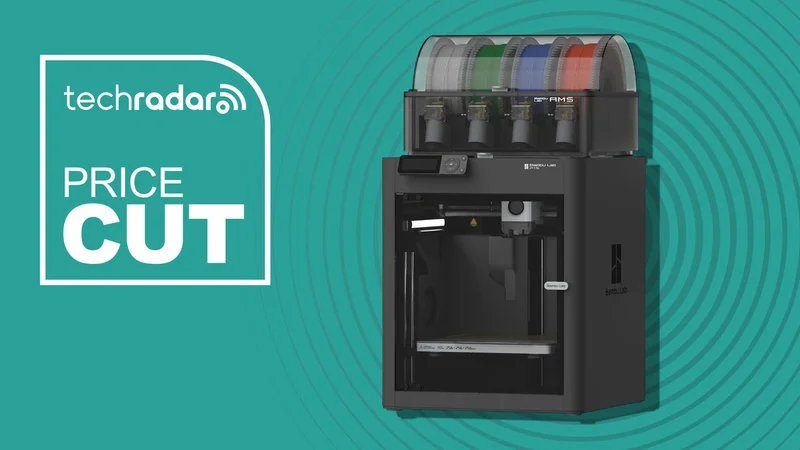 The excellent Bambu Lab P1S Combo brings multicolor 3D printing to your desk, and it's $50 off right now