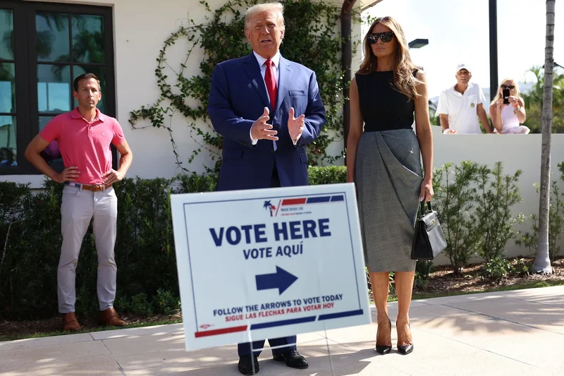 ‘Do as I say, not as I do’ Trump votes by mail after calling it a fraud