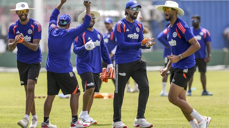 India’s cricket team intensifies training ahead of first test in Galle