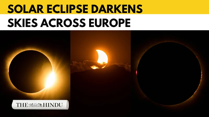 Solar eclipse darkens Spain, draws skywatchers across Europe