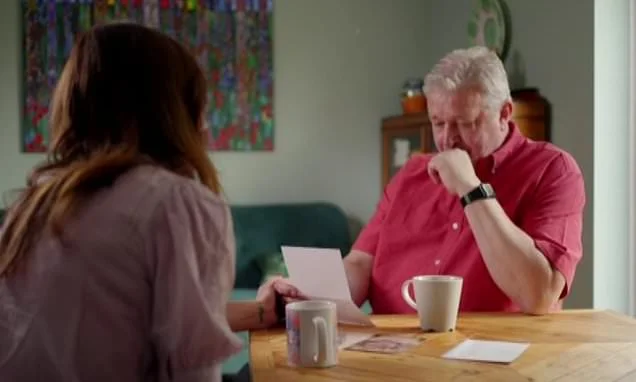 Man holds back tears as he's given a letter from his birth relatives after being abandoned in a London apartment as a baby by his Dutch religious mother 66 years ago