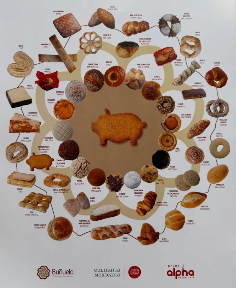 An award-winning bakery launches a definitive ‘map’ of Mexico’s abundant bread types