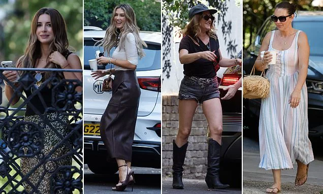 Strictly's Dani Dyer joins glam Delta Goodrem and Jaime Winstone as this year's celebs meet for the first time - after fans panned 'worst ever' lineup