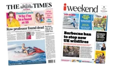 The Papers: 'Row professor found dead' and 'barbecue ban'