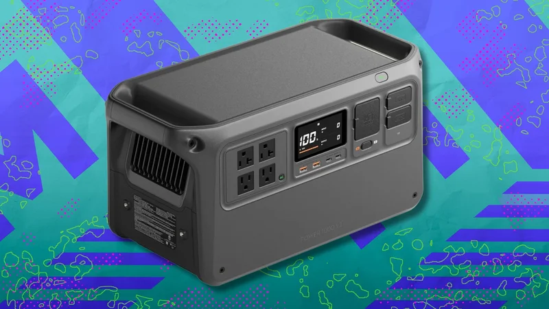 Stay charged up in any situation with $50 off the DJI Power 1000 V2 Portable Power Station