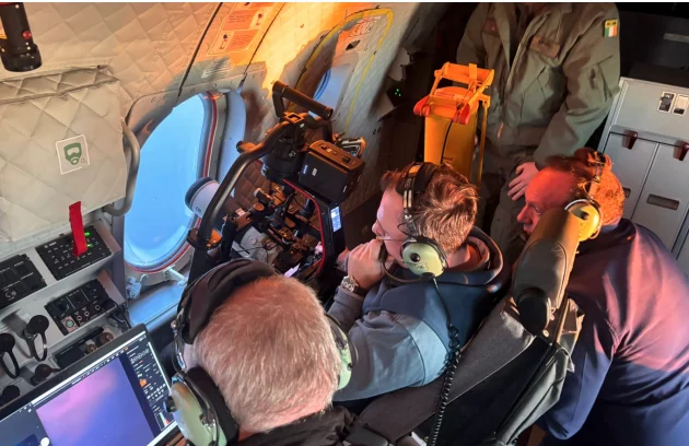 Irish scientists flew into the 'path of totality' to conduct an experiment - here's how it went