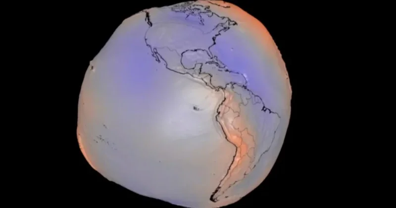 New NASA renderings show Earth as lumpy